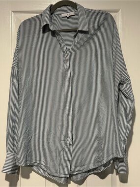 IRO Women’s Striped Boyfriend Oversized Button Down